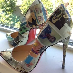 Louboutin collage pump